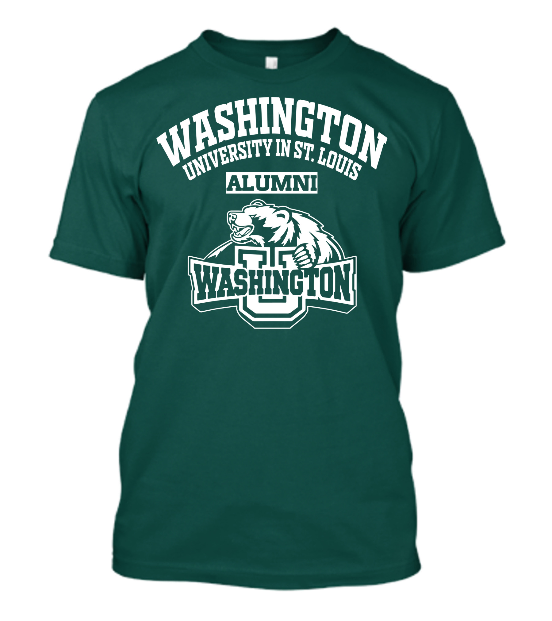 Washington University In St. Louis Alumni Bear Washington U T-Shirt