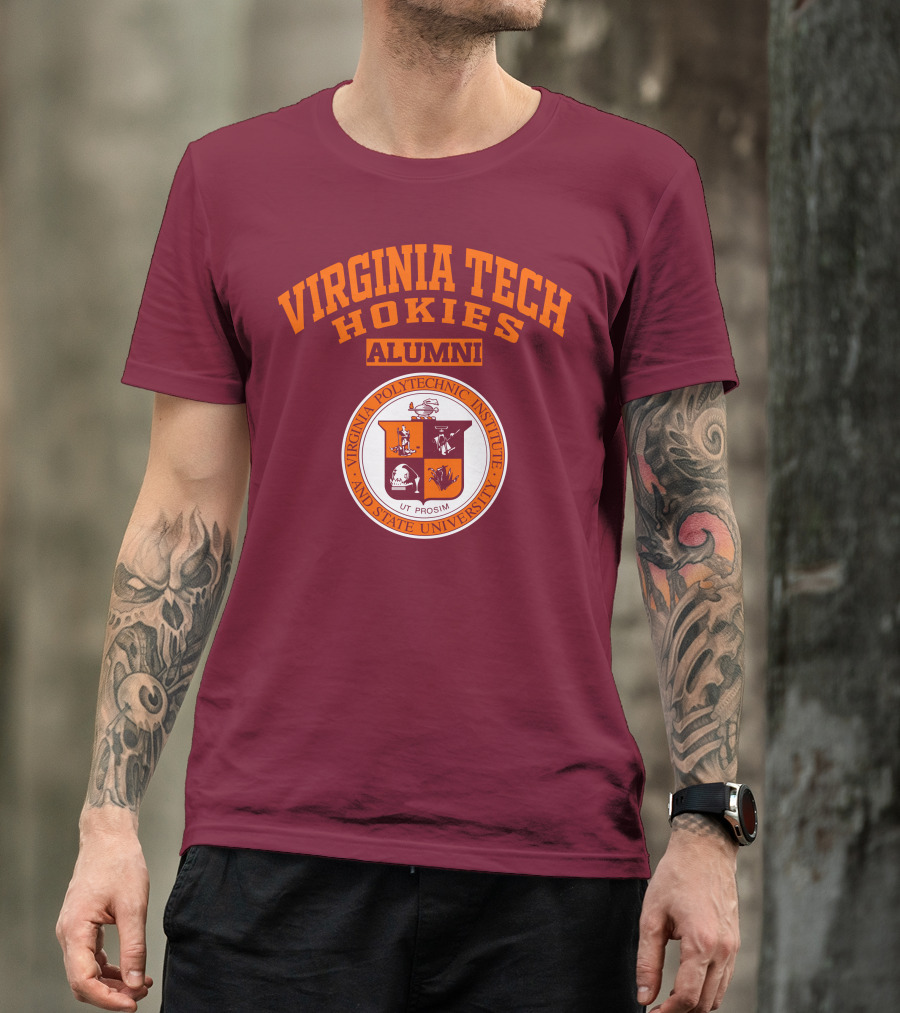 VIRGINIA TECH HOKIES ALUMNI VIRGINIA POLYTECHNIC INSTITUTE AND STATE UNIVERSITY UT PROSIM T-Shirt