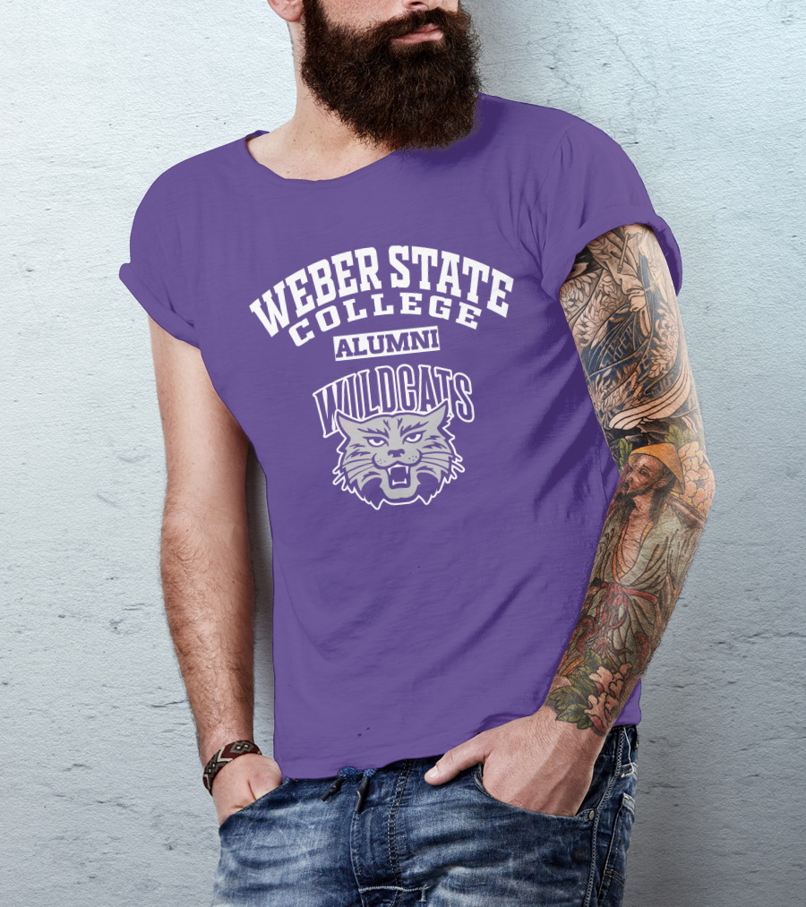 Weber State College Alumni Wildcats T-Shirt