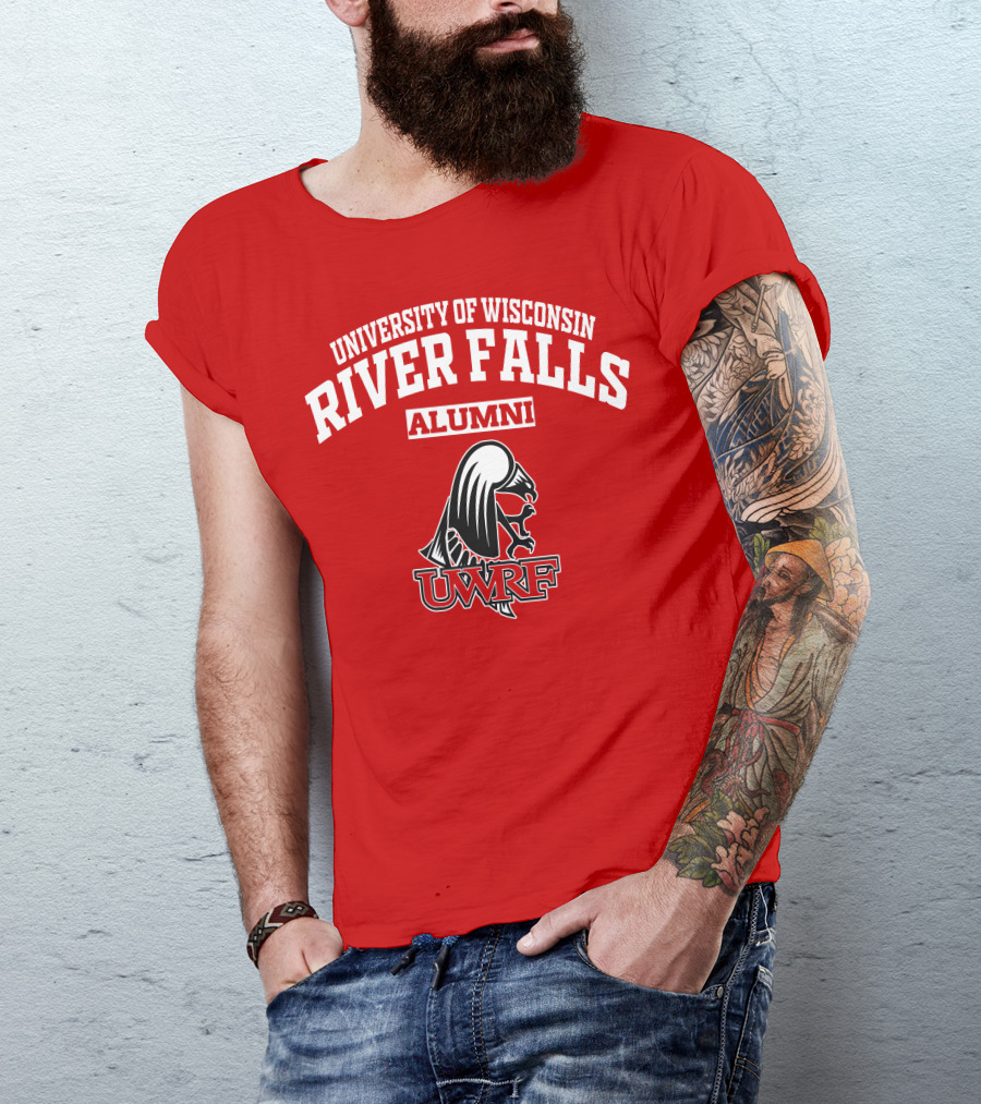 University Of Wisconsin River Falls Alumni UWRF Falcon T-Shirt