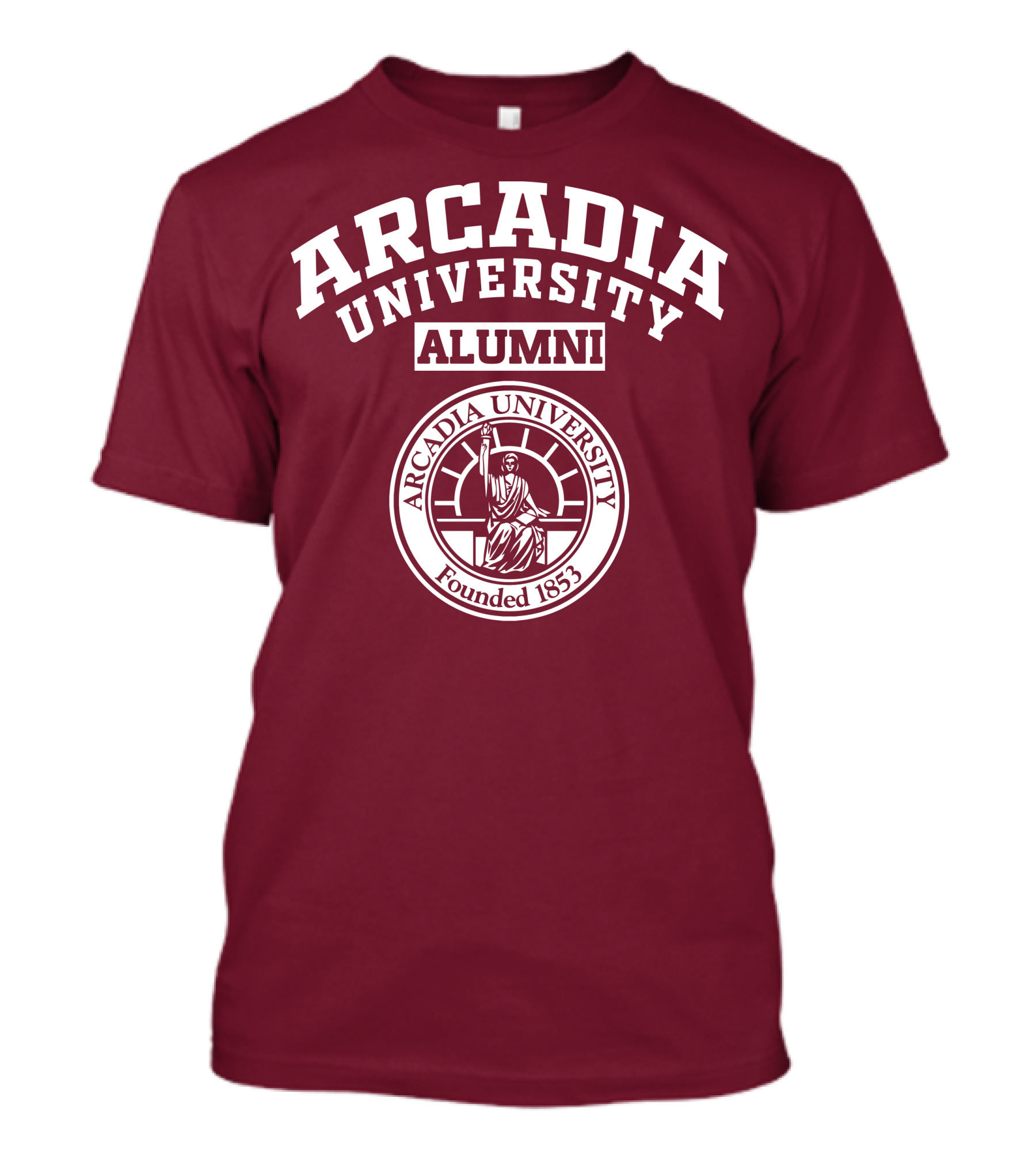 Arcadia University Alumni Founded 1853 Seal T-Shirt