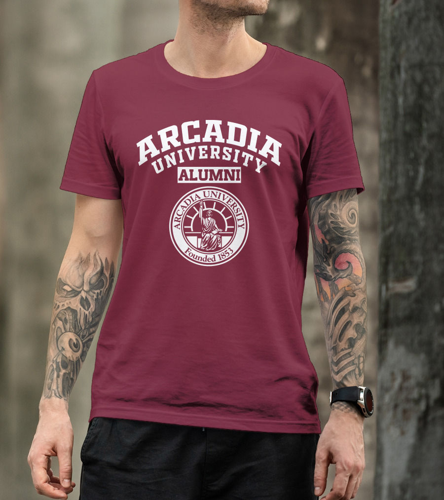 Arcadia University Alumni Founded 1853 Seal T-Shirt