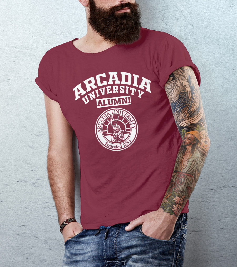 Arcadia University Alumni Founded 1853 Seal T-Shirt