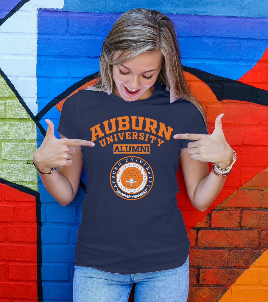 Auburn University Alumni Established For The Advancement Of Science And Arts T-Shirt