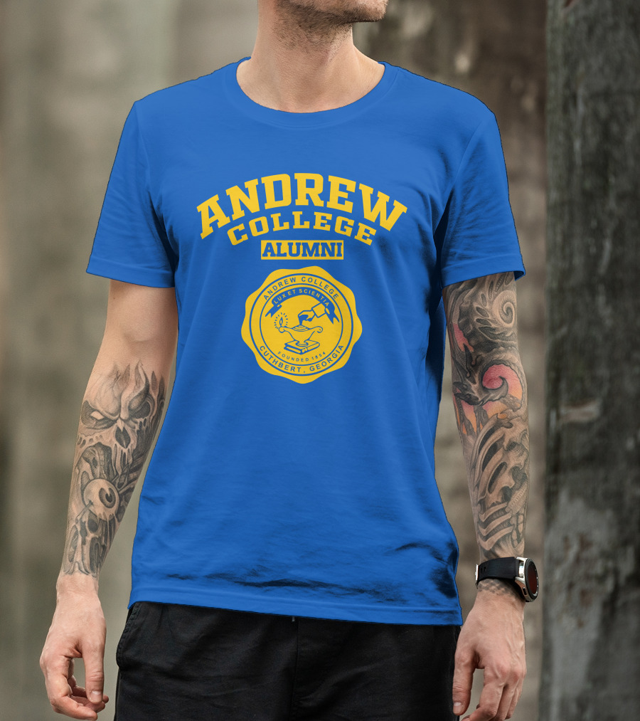 Andrew College Alumni Cuthbert Georgia Seal Established 1854 T-Shirt