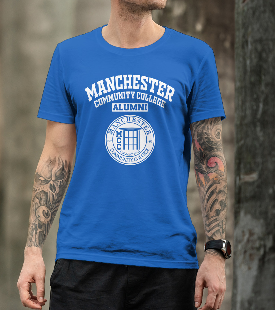Manchester Community College Connecticut Alumni EST 1963 MCC T-Shirt