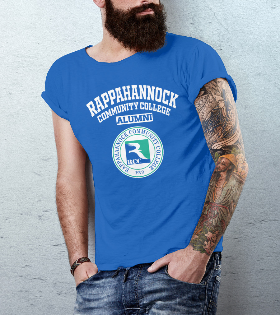 Rappahannock Community College Alumni RCC 1970 T-Shirt