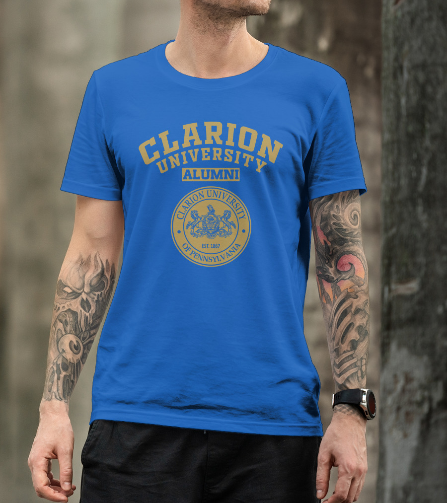 Clarion University Of Pennsylvania Alumni EST. 1867 Seal T-Shirt