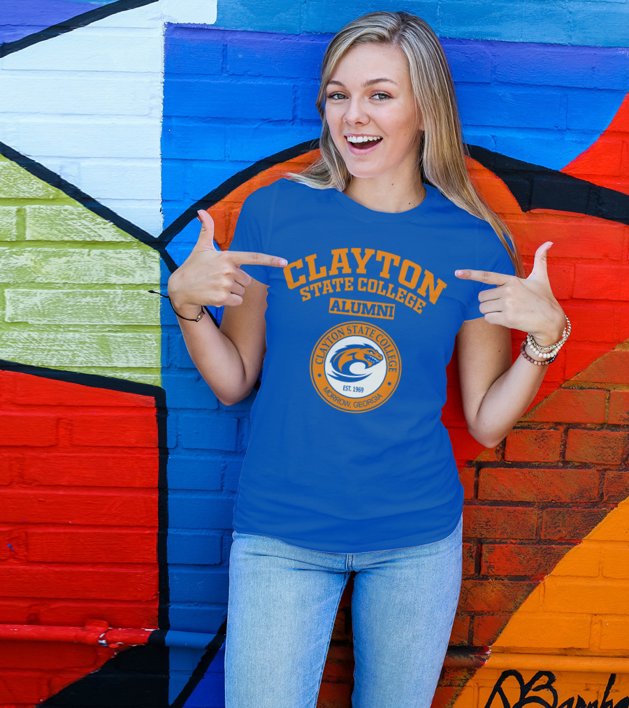 Clayton State College Alumni Morrow Georgia Est. 1969 T-Shirt