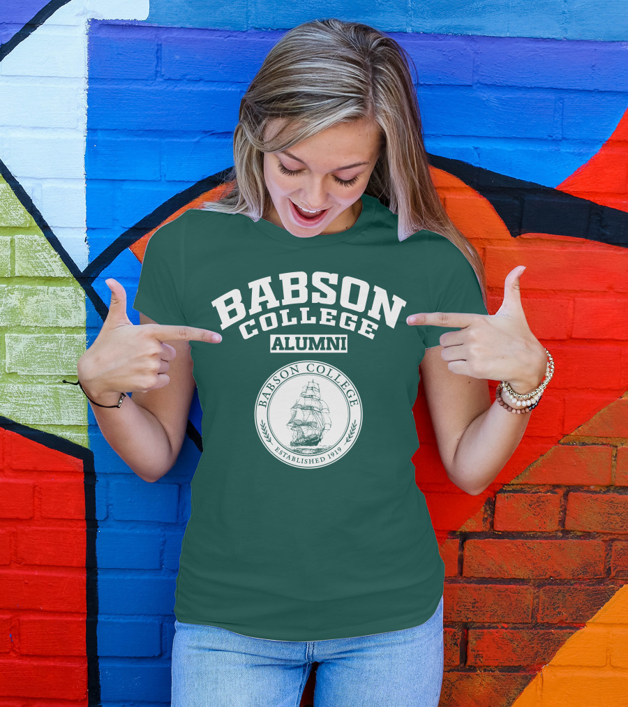 Babson College Alumni Established 1919 Ship T-Shirt