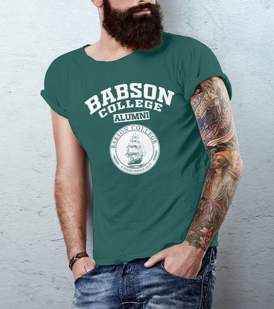Babson College Alumni Established 1919 Ship T-Shirt
