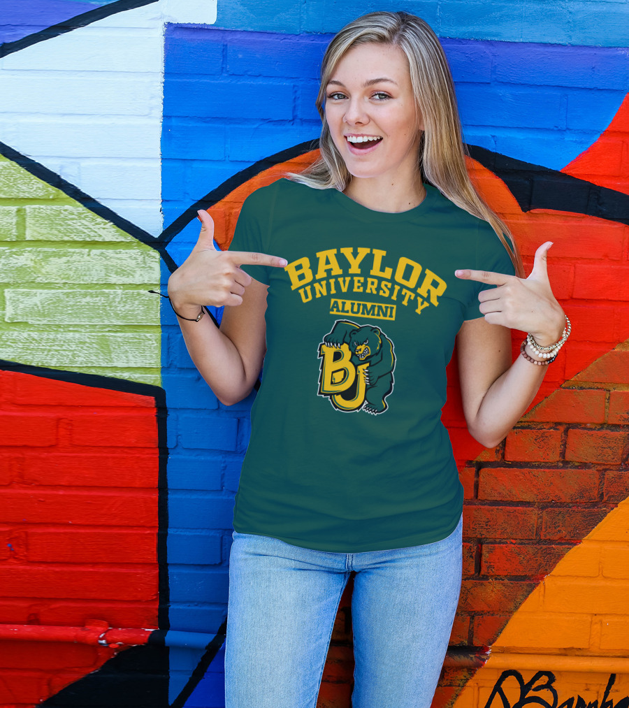 Baylor University Alumni Bear BJ T-Shirt