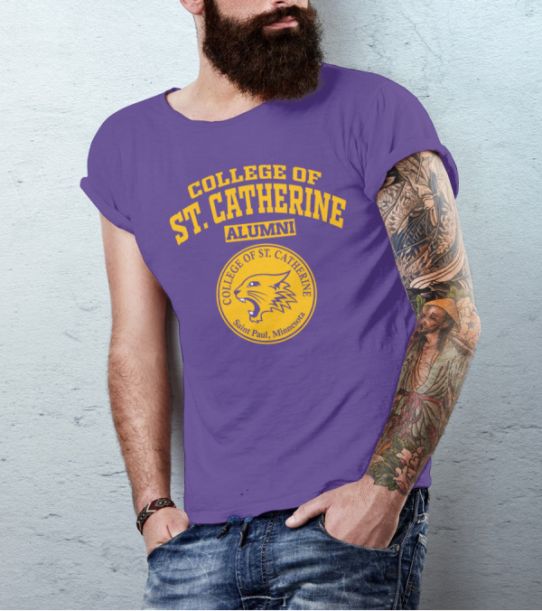 College Of St. Catherine Alumni Saint Paul Minnesota Wildcats T-Shirt