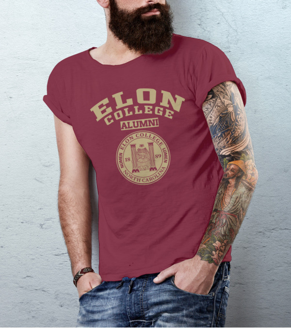 Elon College Alumni Numen Lumen 1889 North Carolina T-Shirt