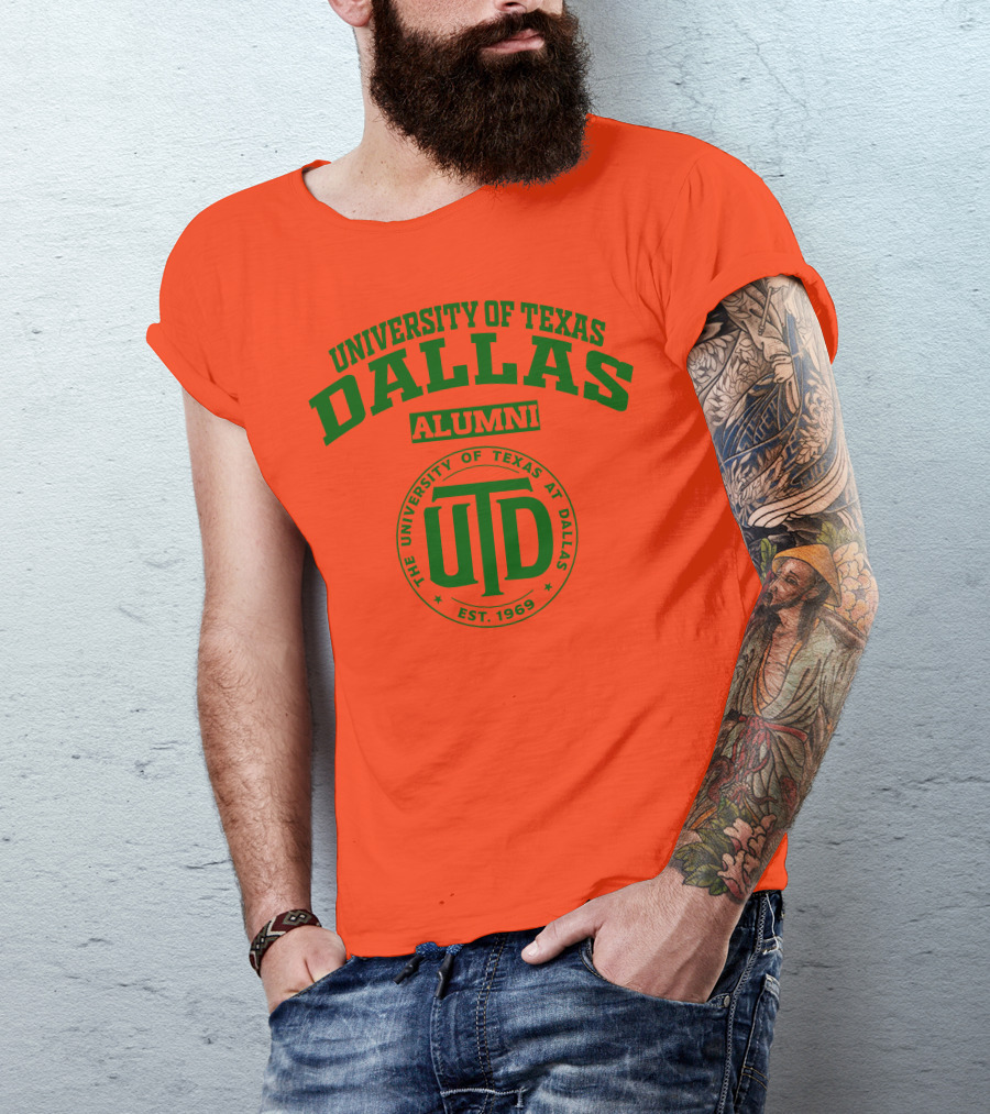 University Of Texas Dallas UTD Alumni Est. 1969 T-Shirt