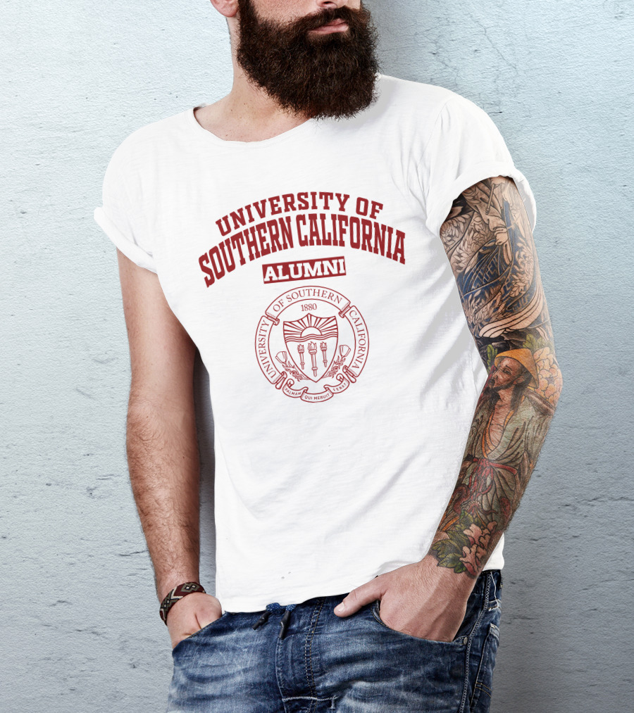 University Of Southern California Alumni Seal 1880 T-Shirt
