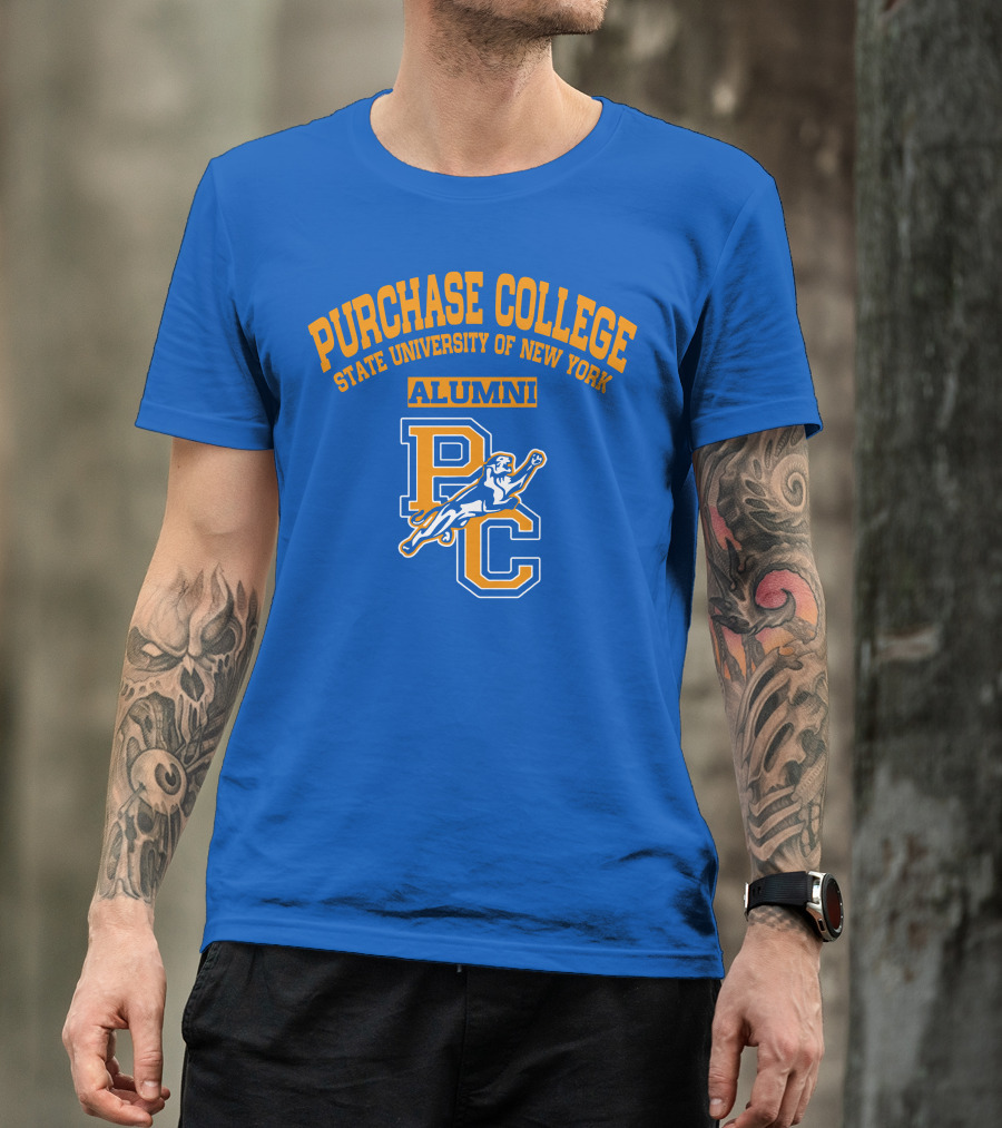 Purchase College State University Of New York Alumni PC Lion T-Shirt