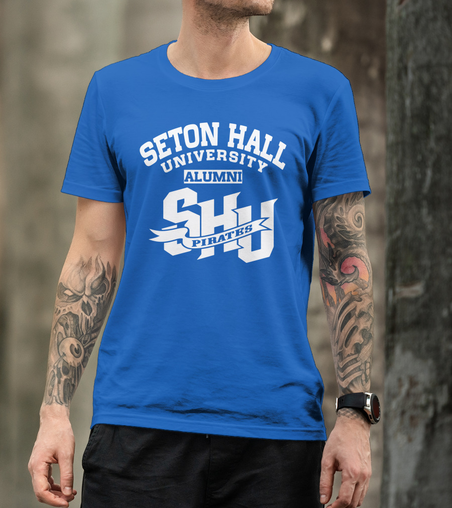 Seton Hall University Alumni SHU Pirates T-Shirt