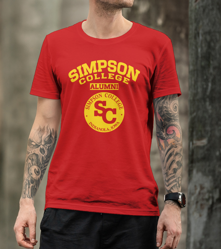 Simpson College Alumni SC Indianola Iowa T-Shirt