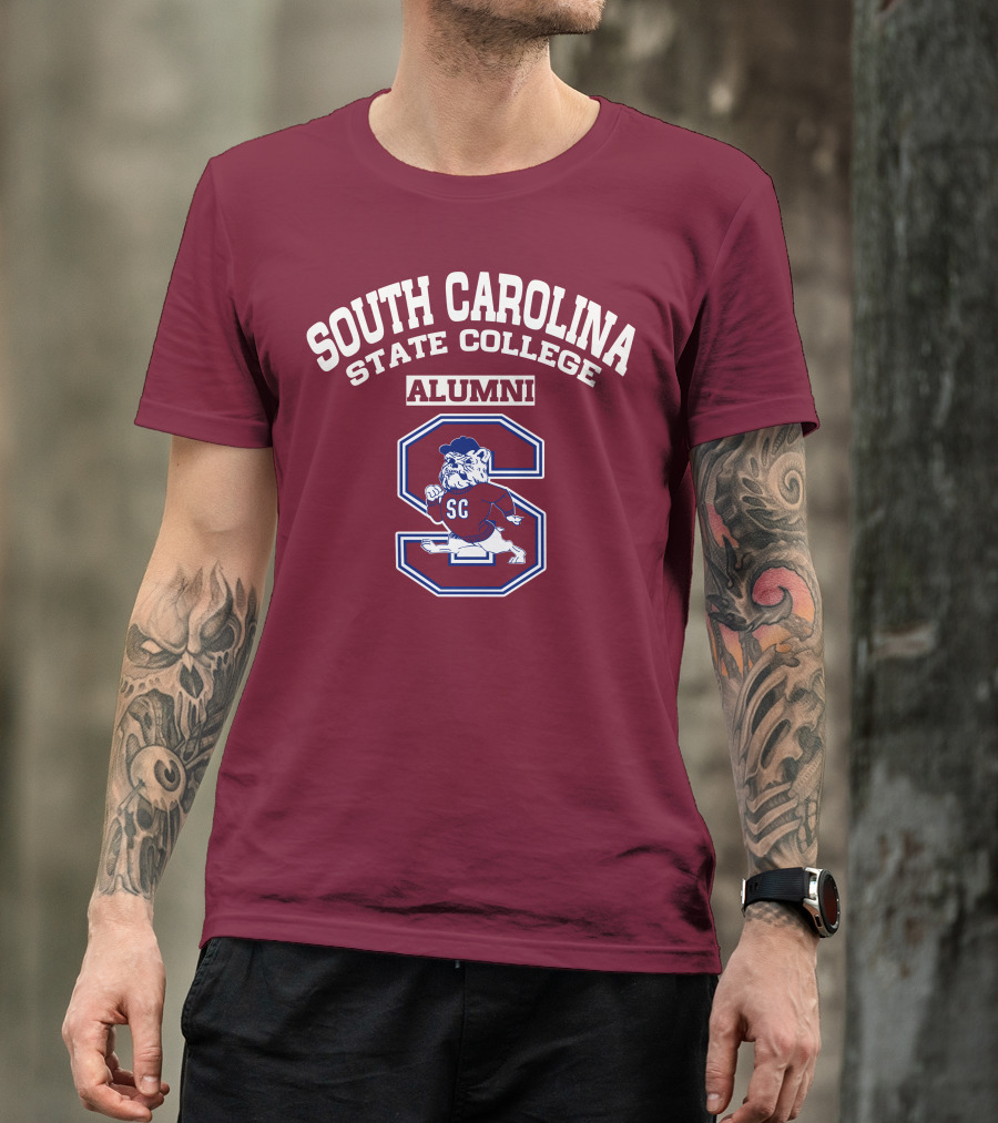 South Carolina State College Alumni SC Bulldog T-Shirt