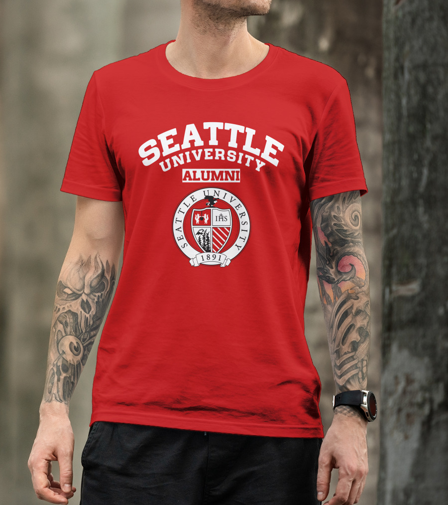 Seattle University Alumni 1891 Seal T-Shirt