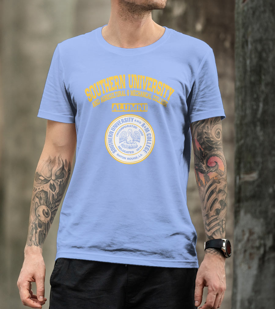 SOUTHERN UNIVERSITY AND AGRICULTURAL And MECHANICAL COLLEGE ALUMNI BATON ROUGE LA SEAL T-Shirt