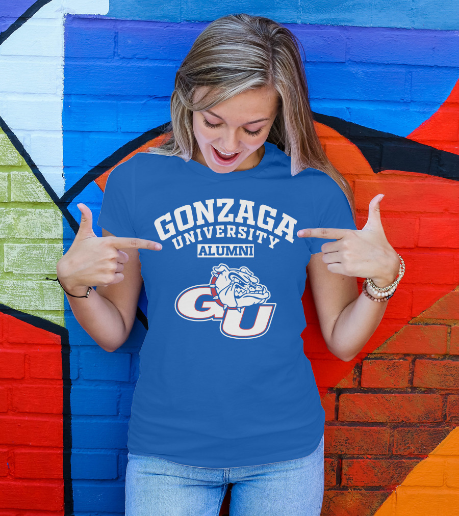 Gonzaga University Alumni Bulldog GU T-Shirt