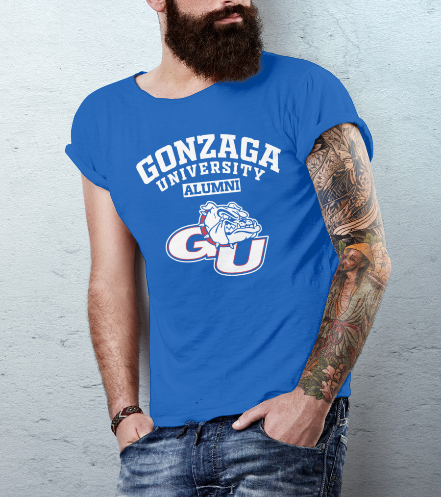 Gonzaga University Alumni Bulldog GU T-Shirt