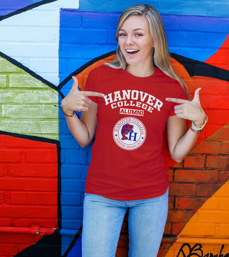 HANOVER COLLEGE ALUMNI HANOVER INDIANA 1827 PANTHER T-Shirt