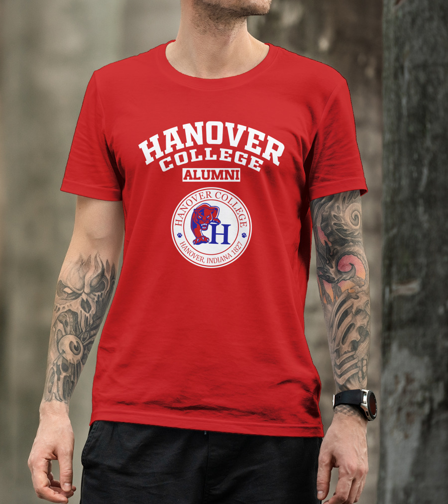 HANOVER COLLEGE ALUMNI HANOVER INDIANA 1827 PANTHER T-Shirt