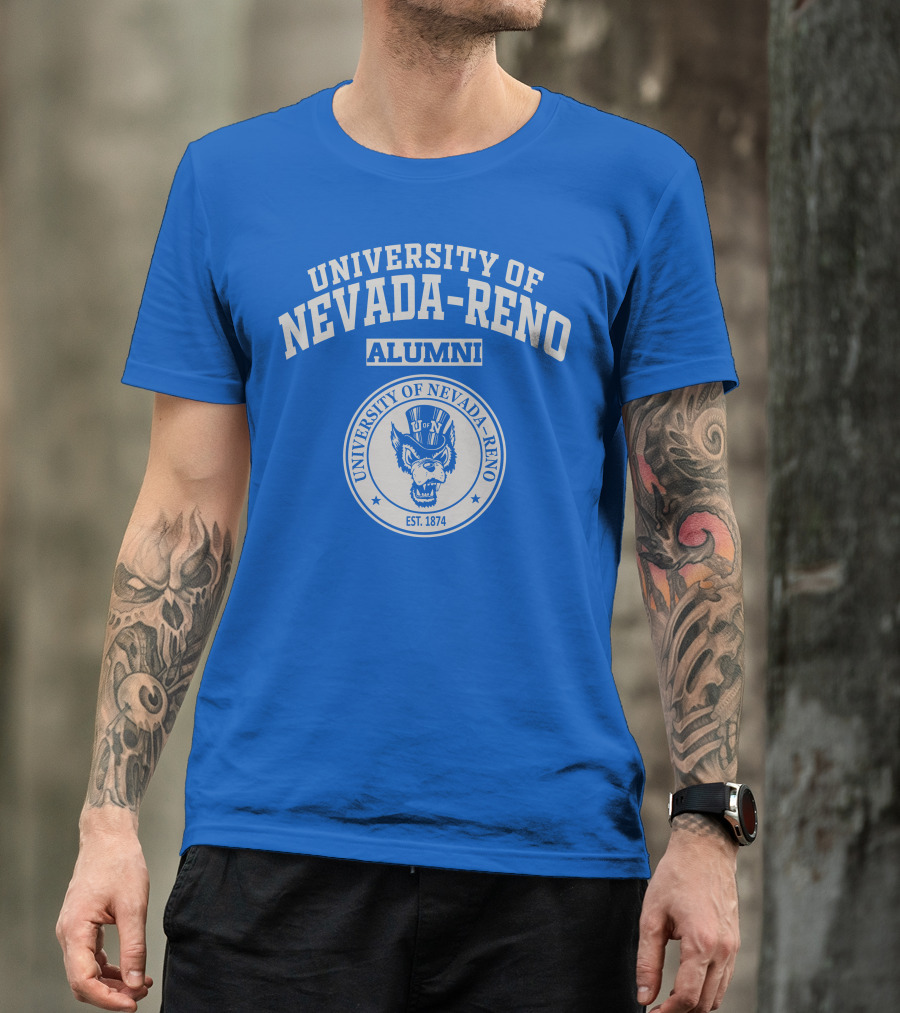 UNIVERSITY OF NEVADA–RENO ALUMNI EST. 1874 T-Shirt