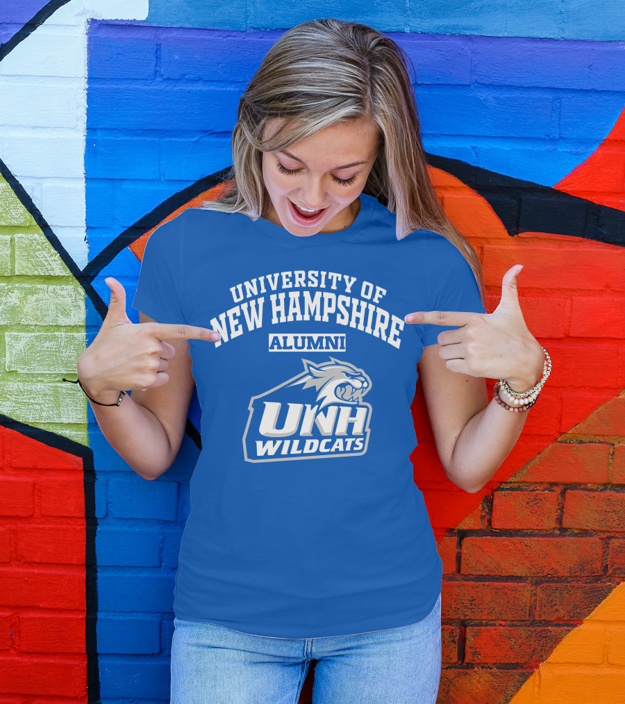 UNH Wildcats University Of New Hampshire Alumni T-Shirt