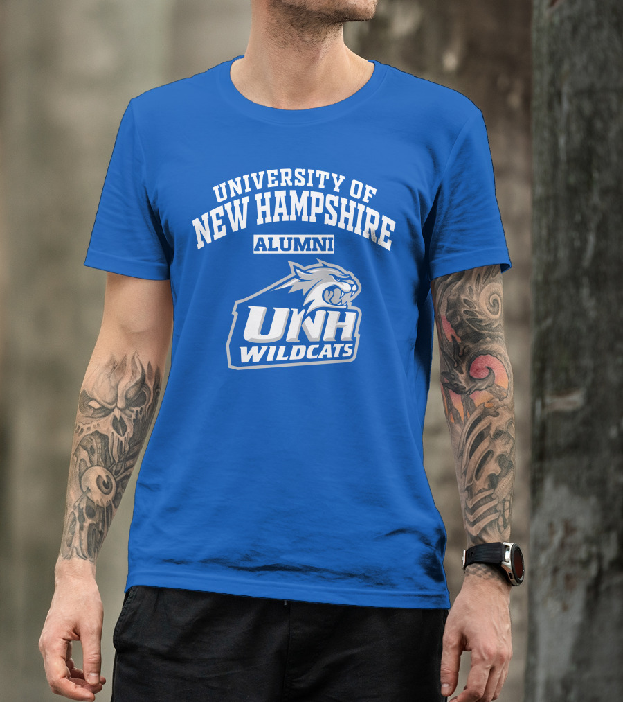UNH Wildcats University Of New Hampshire Alumni T-Shirt