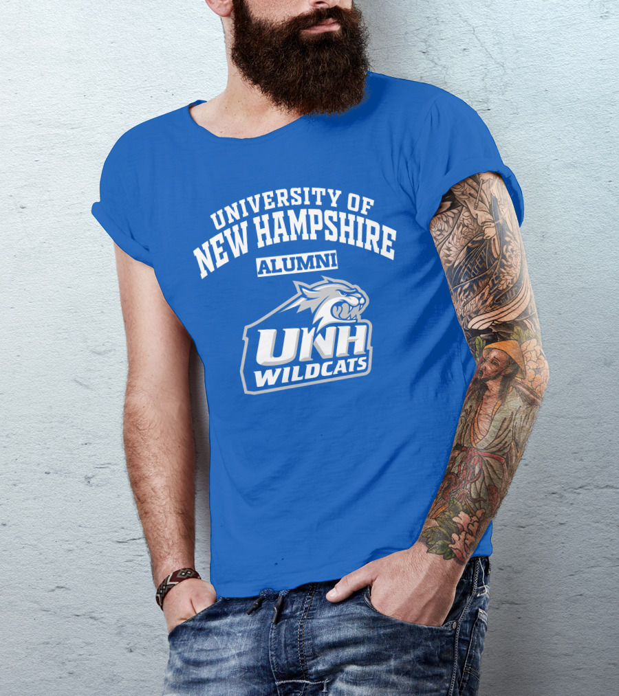 UNH Wildcats University Of New Hampshire Alumni T-Shirt