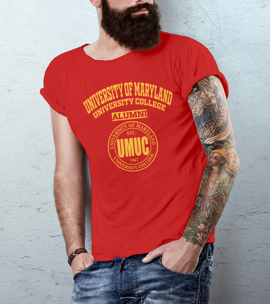 University Of Maryland University College Alumni UMUC 1947 T-Shirt