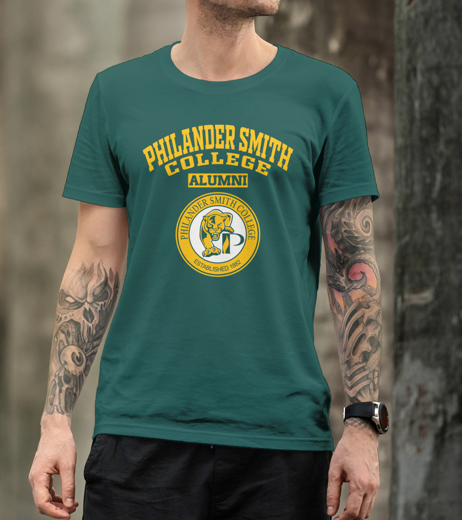 Philander Smith College Alumni Logo Panther Established 1882 T-Shirt