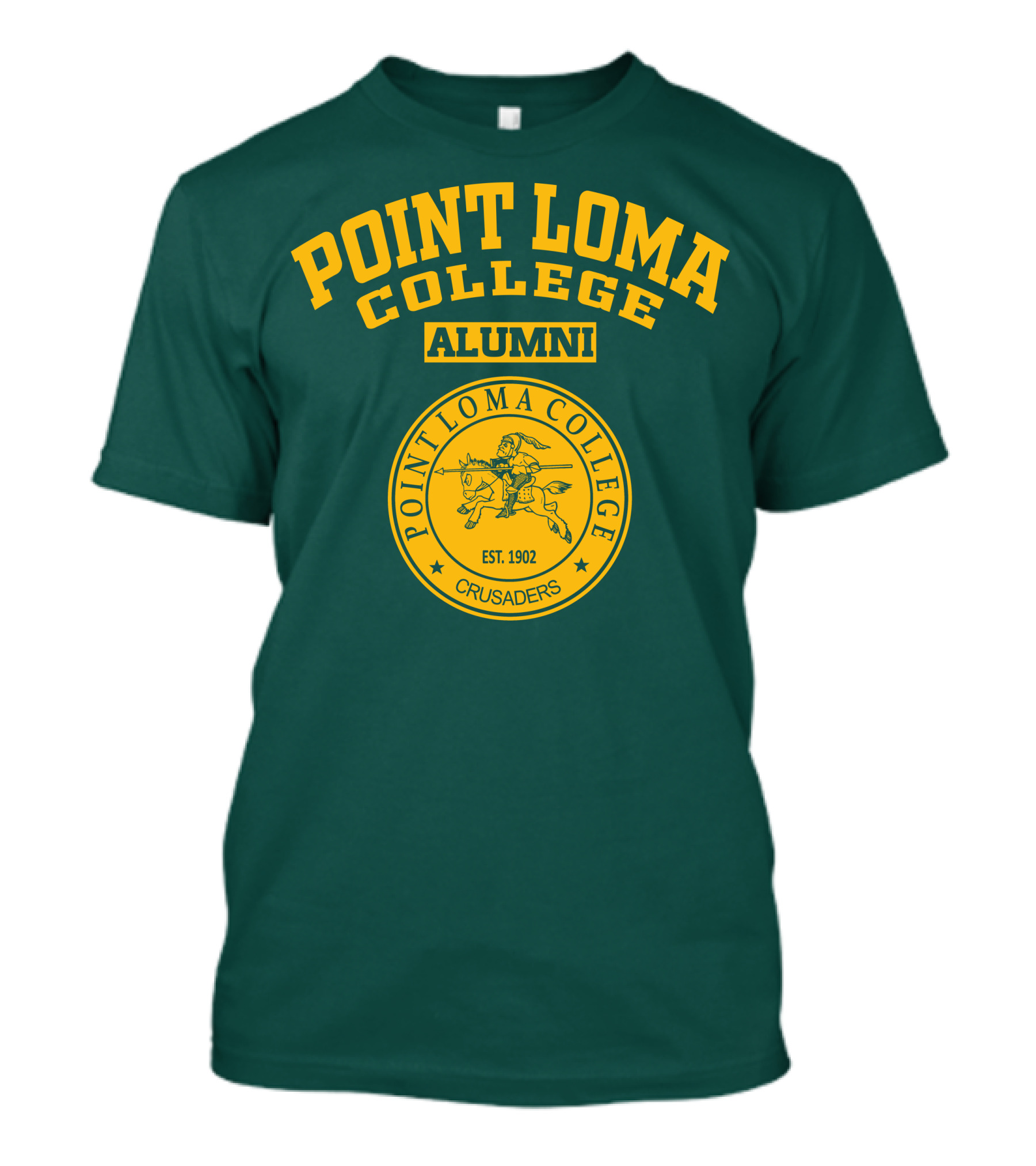Point Loma College Alumni Crusaders Est. 1902 T-Shirt