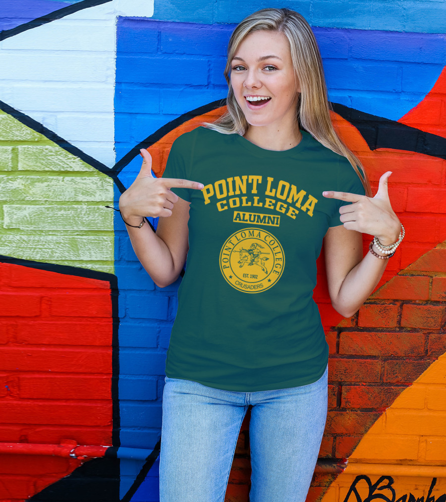Point Loma College Alumni Crusaders Est. 1902 T-Shirt