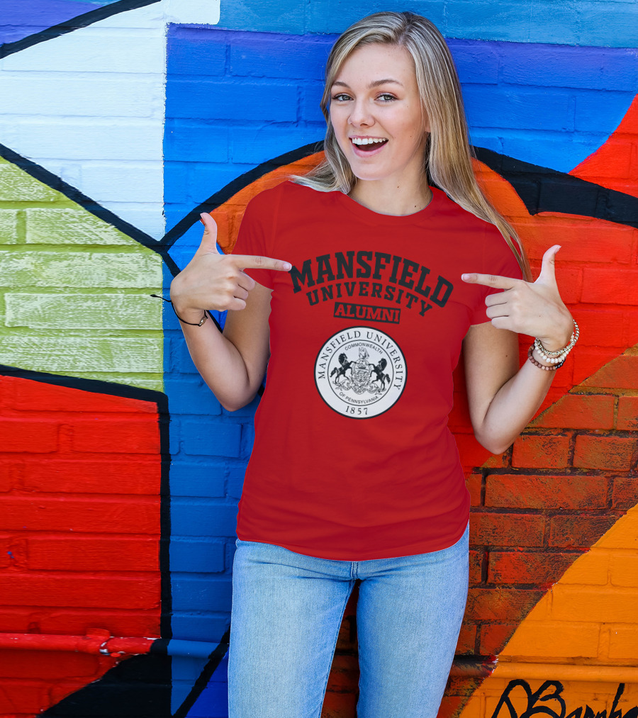 Mansfield University Alumni Commonwealth Of Pennsylvania 1857 T-Shirt