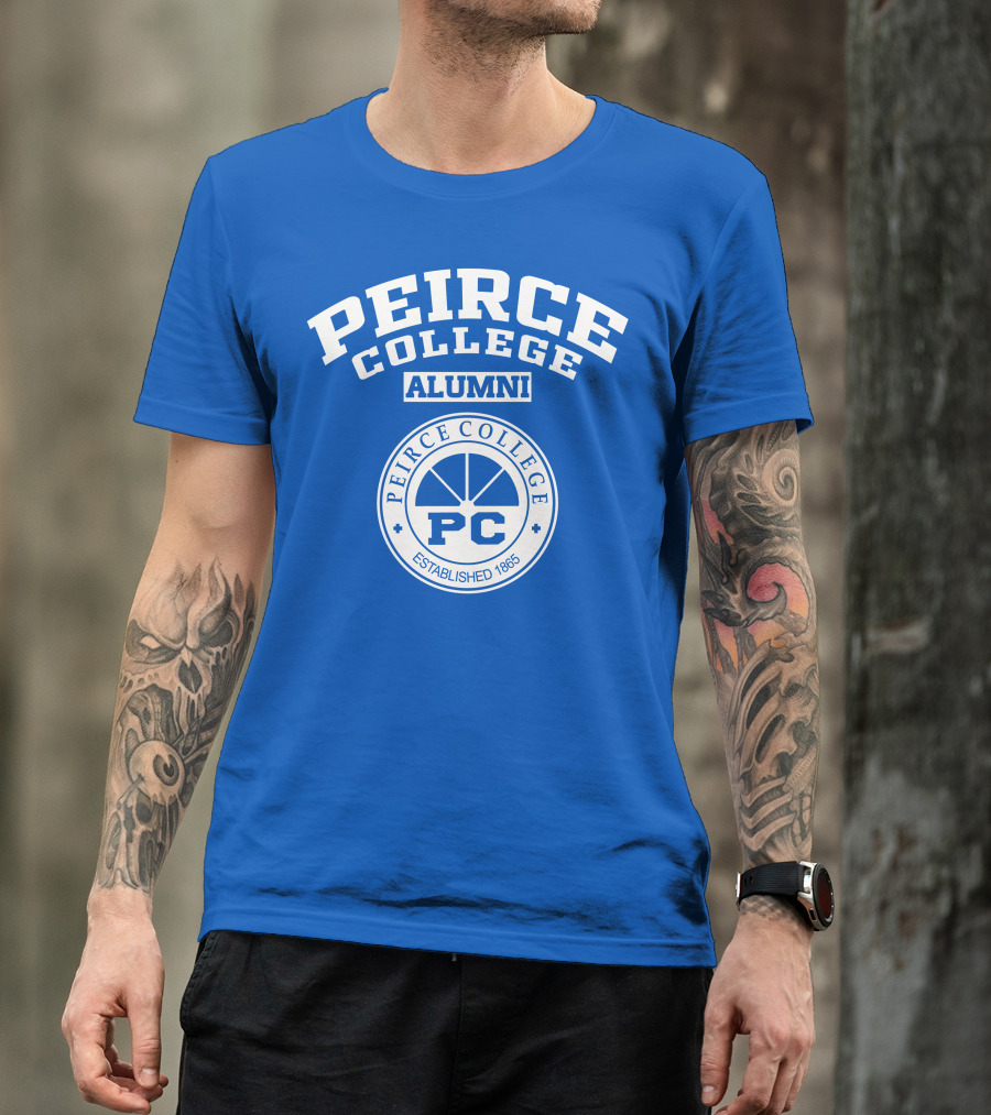 PEIRCE COLLEGE ALUMNI PC ESTABLISHED 1865 T-Shirt