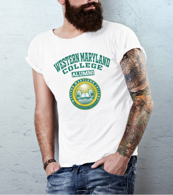 Western Maryland College Alumni Westminster Seal E Tenebris In Lucem Voco T-Shirt