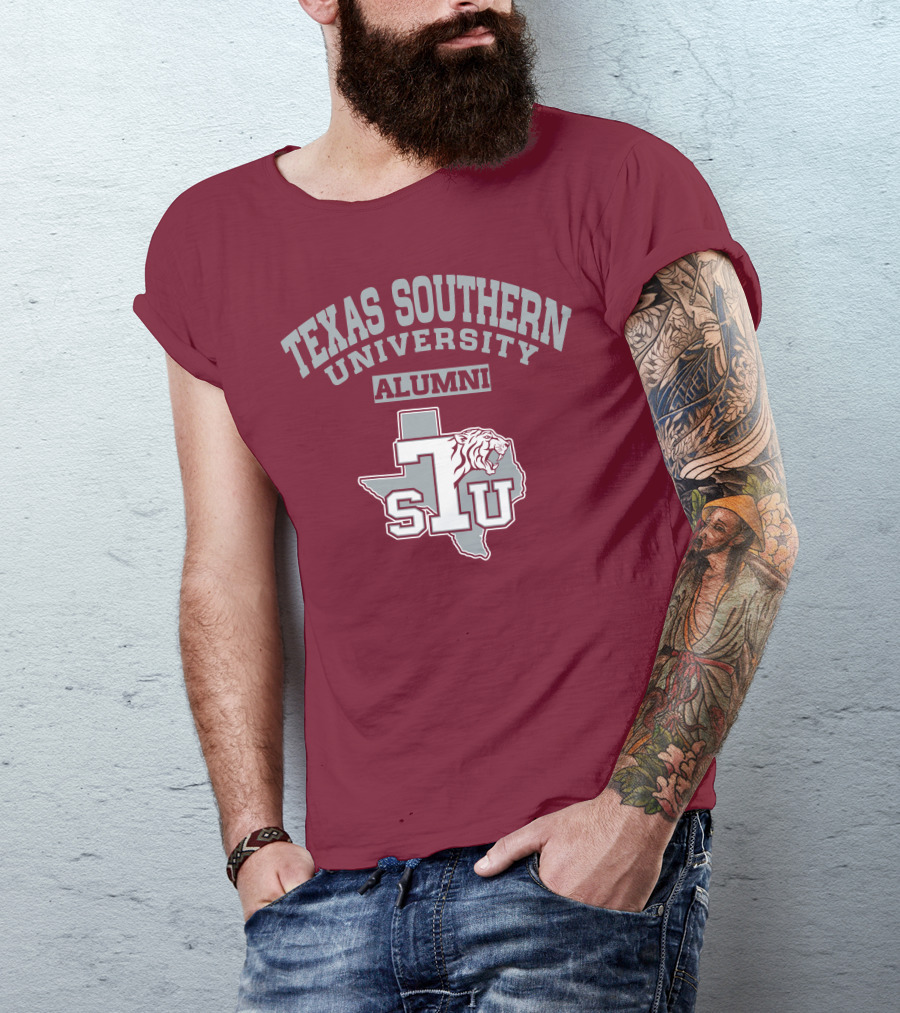 Texas Southern University Alumni STU Texas Tiger T-Shirt