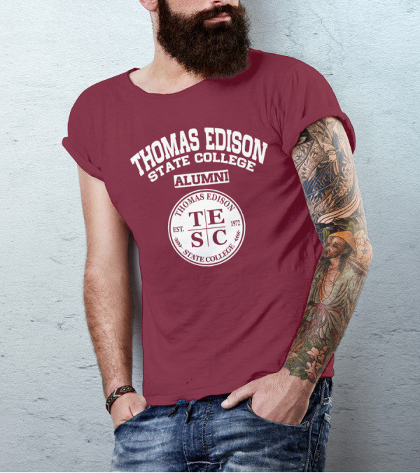 Thomas Edison State College Alumni TESC Est. 1972 T-Shirt