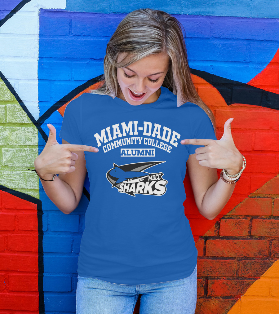 Miami-Dade Community College Alumni MDCC Sharks T-Shirt