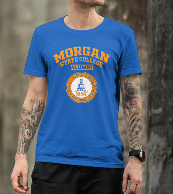 Morgan State College Alumni Baltimore MD MSC T-Shirt