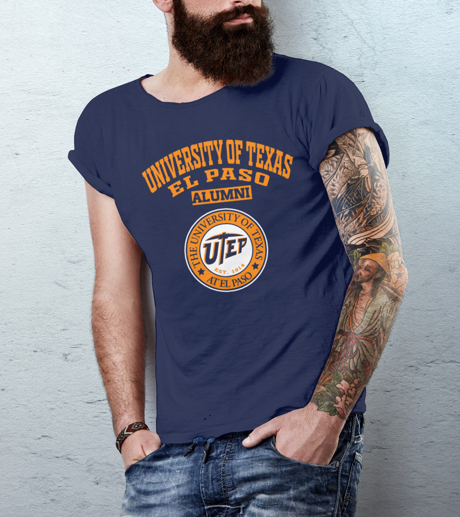 University Of Texas El Paso UTEP Alumni Est. 1914 T-Shirt