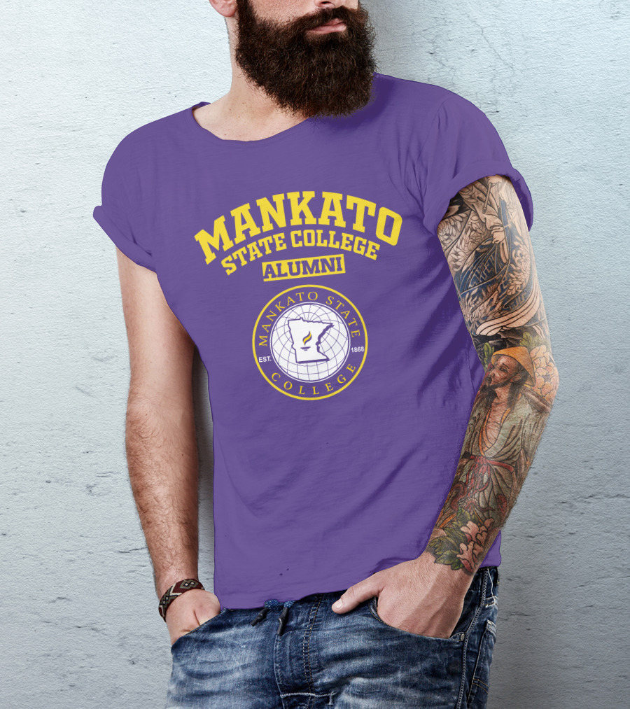Mankato State College Alumni Est. 1868 T-Shirt