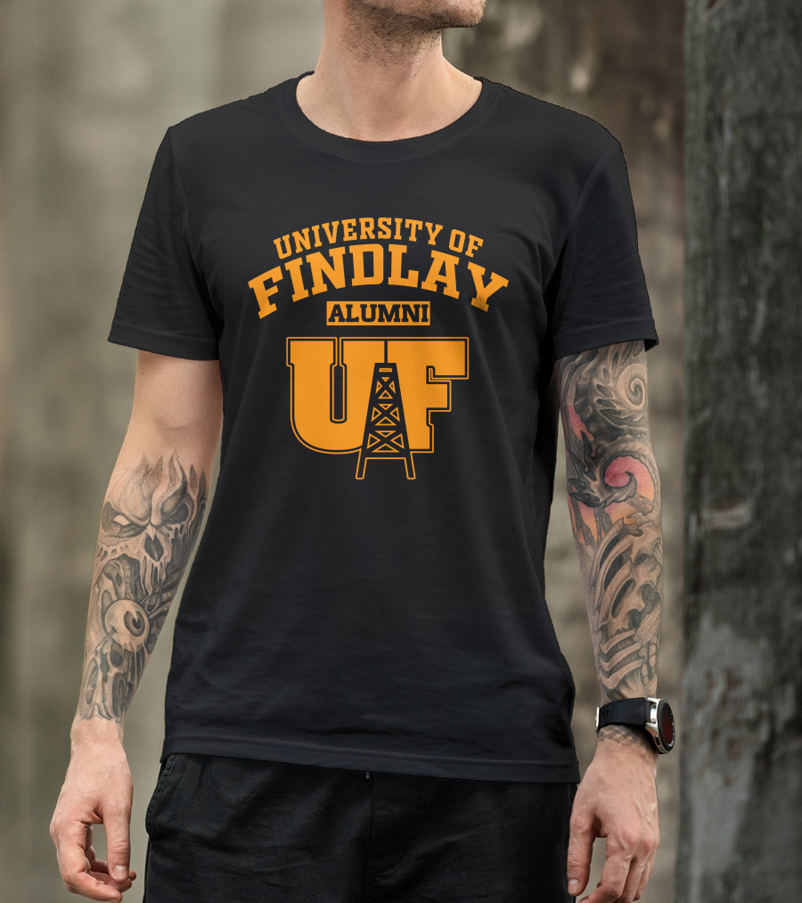 University Of Findlay Alumni UF Oil Derrick T-Shirt