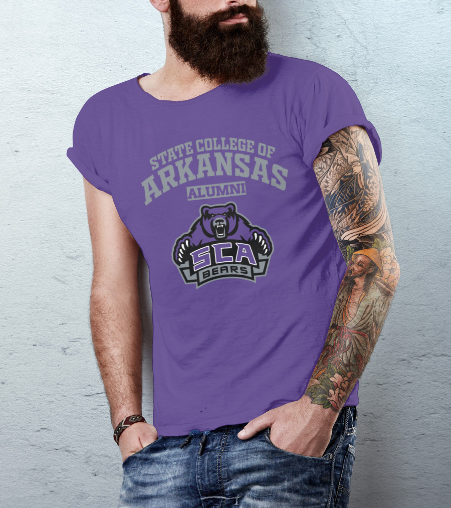 State College Of Arkansas Alumni SCA Bears T-Shirt