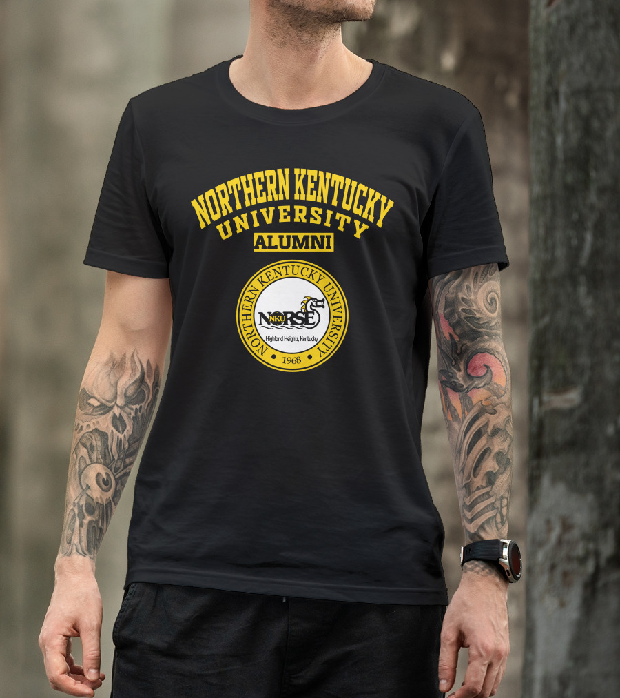 Northern Kentucky University Alumni Norse Highland Heights Kentucky 1968 T-Shirt